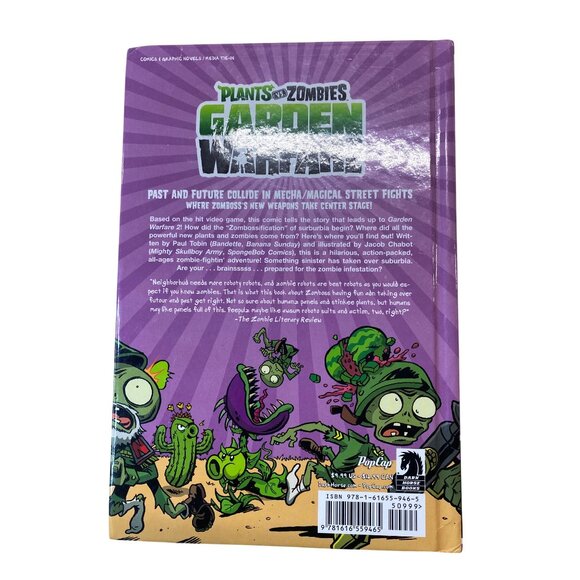 Plants Vs. Zombies Hardcover Graphic Novels Book Lot Of 3 Paul Tobin - Picture 9 of 16